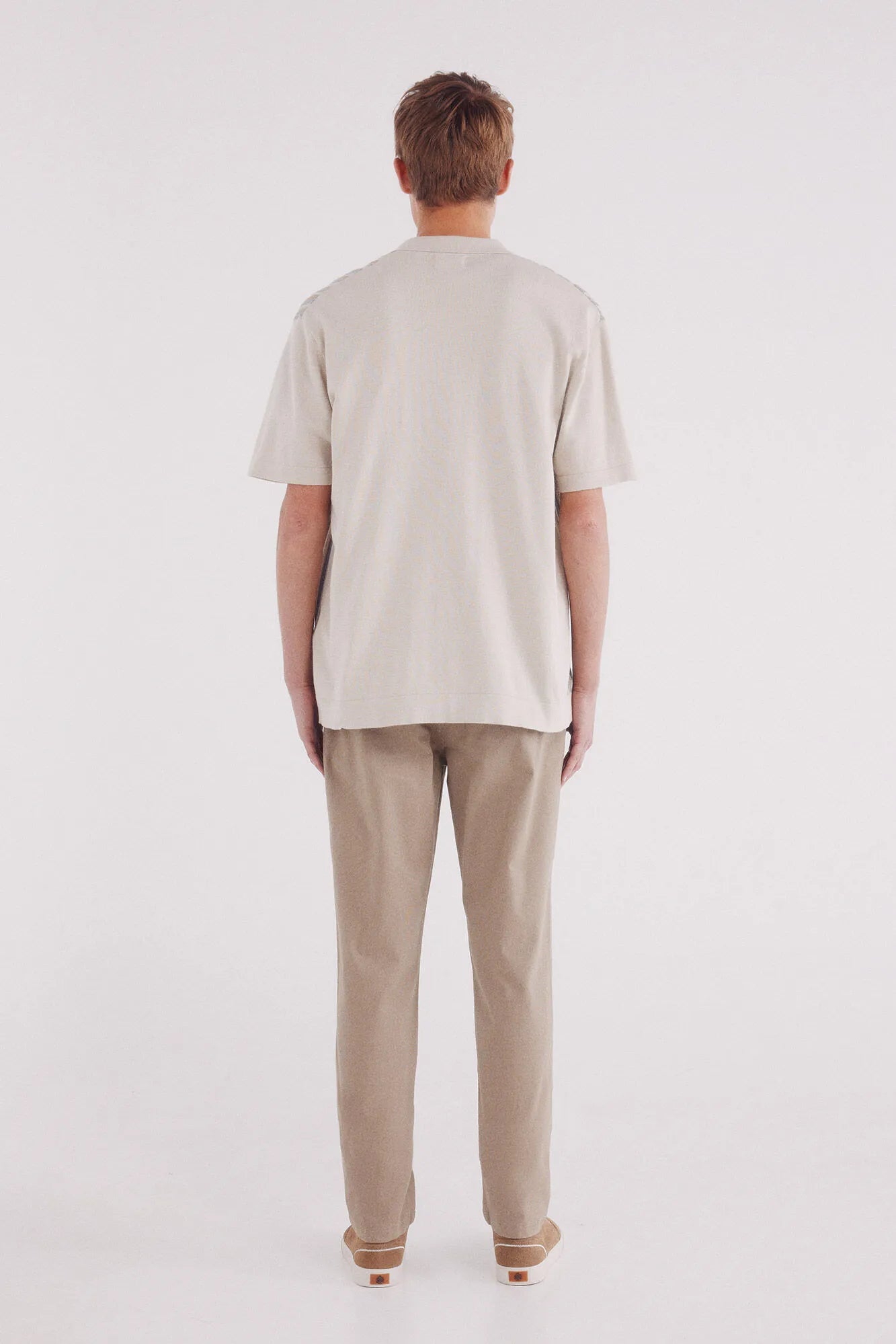 Springfield_0_Slim Fit Micro-Printed Chinos Pants_1552727_36_05