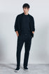 Springfield_Black_Slim Fit Cargo Trousers_1552730_01_01