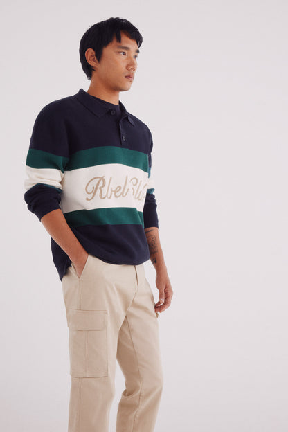 Springfield_Beige_Slim Fit Cargo Trousers_1552730_51_03