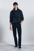 Springfield_Black_Slim Fit Washed Trousers_1552731_01_01