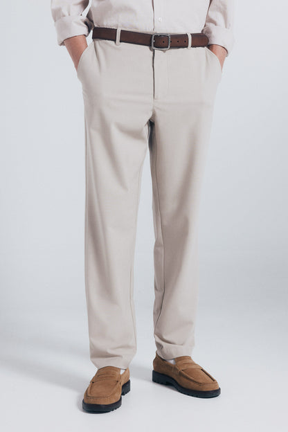 Springfield_Sand_Paul Structured Chinos Trousers_1552736_38_02