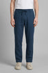 Springfield Blue Men Linen Comfort Fit Chinos SKU: 1553717_11 Image 00