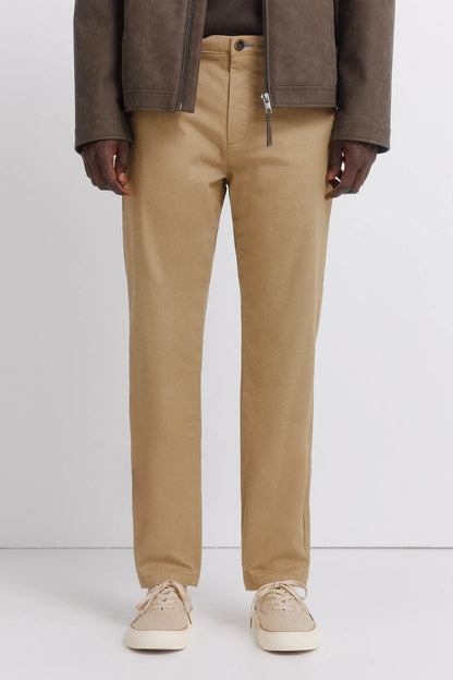 Springfield Beige Men Slim Fit Micro-Print Trousers SKU: 1553720_51 Image 02