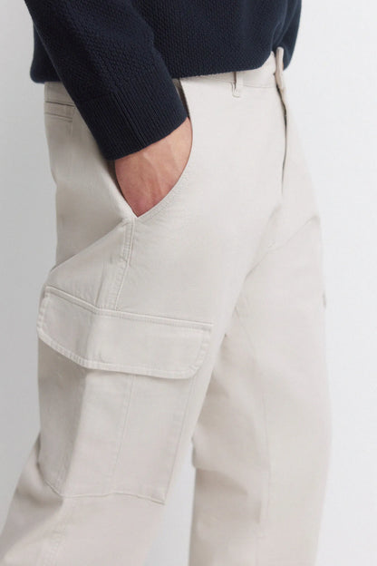 Springfield Multicolor Men Slim Fit Cargo Comfort Trousers SKU: 1553722_98 Image 04