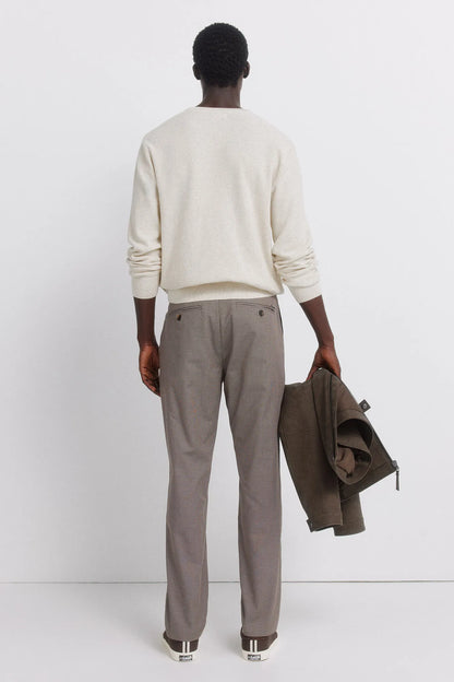 Springfield Brown Men Comfort Fit Chinos Trousers SKU: 1553723_35 Image 07