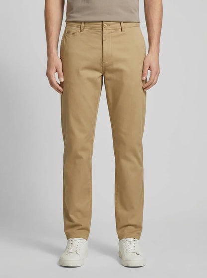 Springfield Beige Men Regular Fit Chinos SKU: 1553733_54 Image 00