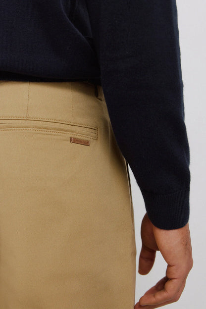 Springfield Beige Men Regular Fit Chinos SKU: 1553733_54 Image 06