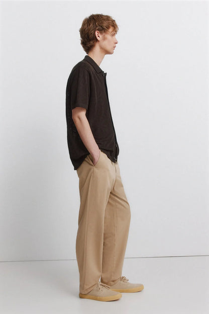Springfield Blue Men Relaxed Fit Chinos SKU: 1553738_17 Image 05
