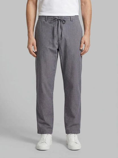 Springfield 0 Men Striped Linen Straight Fit Chinos SKU: 1553743_12 Image 00