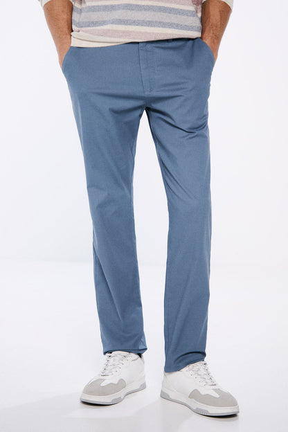 Springfield_Slim Fit Micro-Printed Chinos_1559333_15_02