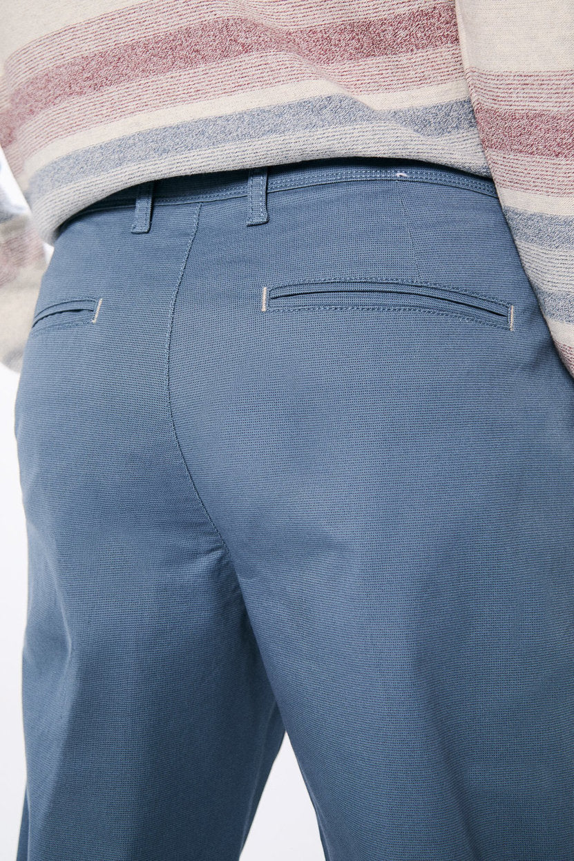 Springfield_Slim Fit Micro-Printed Chinos_1559333_15_05