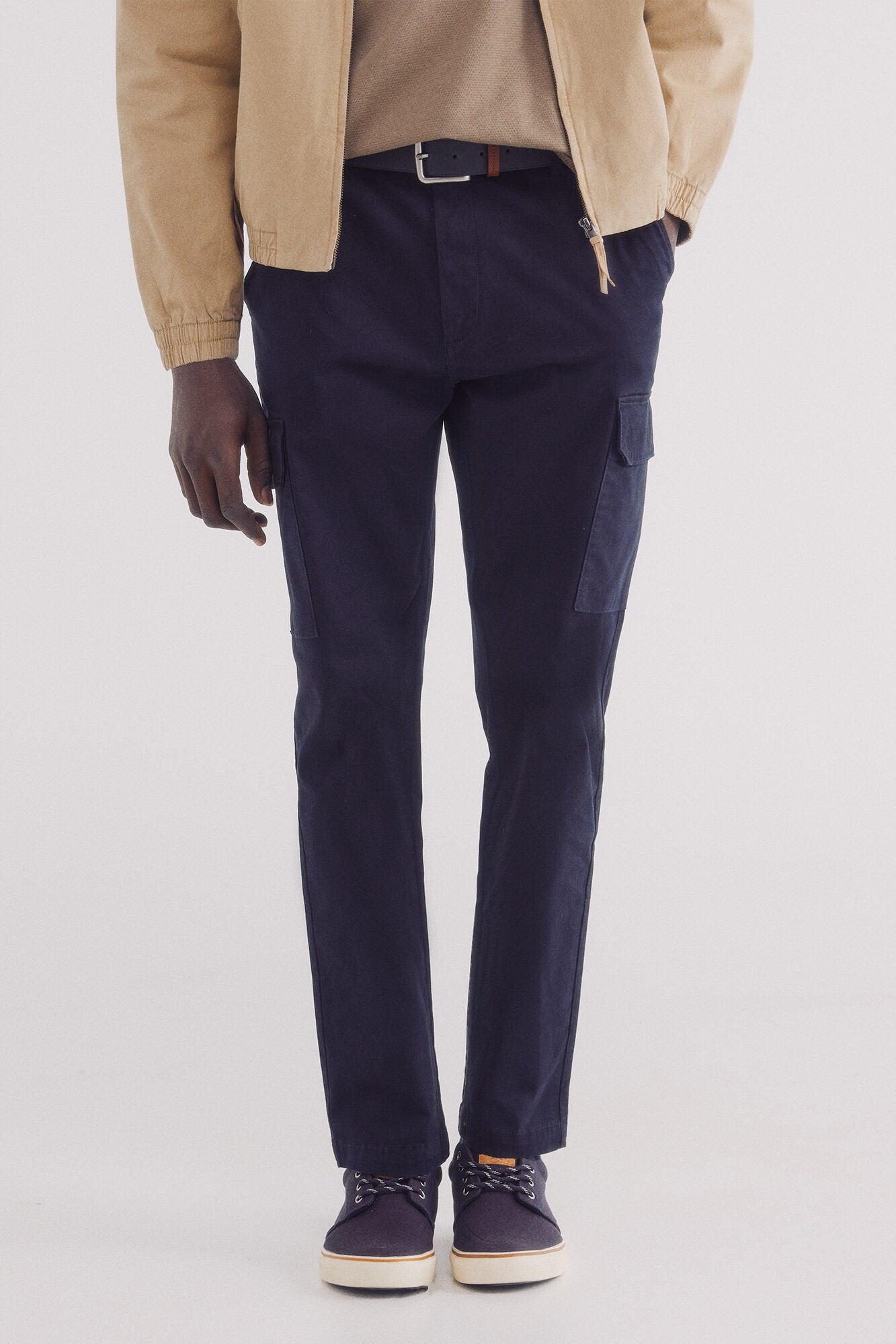 Springfield_Slim Fit Comfort Cargo Chinos_1559339_11_02
