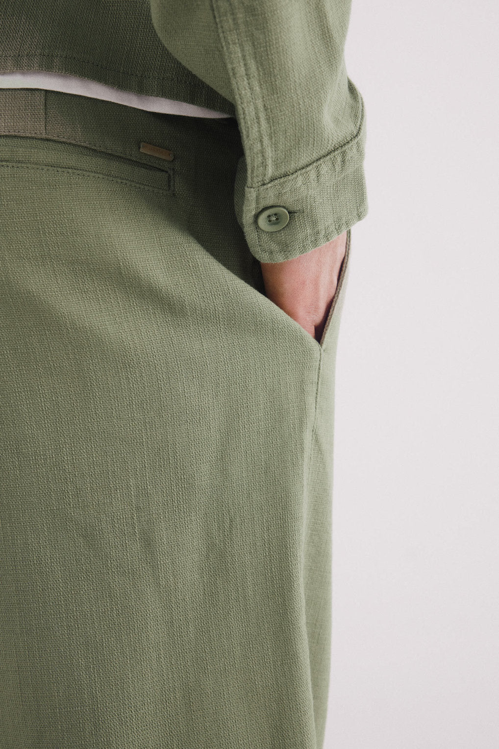 Springfield_Straight Fit Dobby Trousers_1559340_93_05