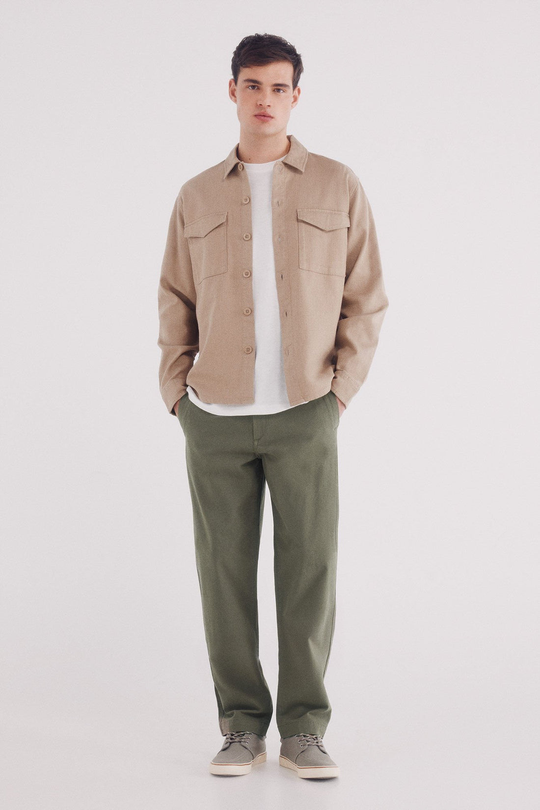 Springfield_Straight Canvas Pants_1559341_91_01