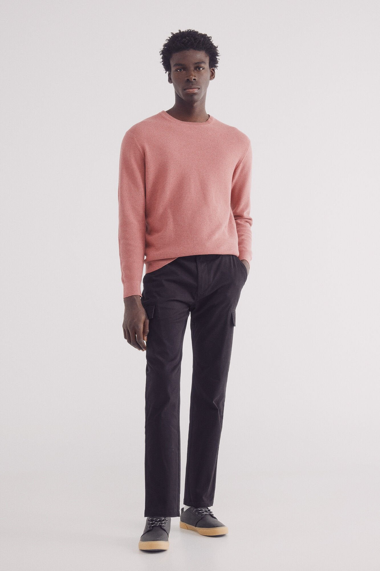 Springfield_Slim Fit Cargo Chinos_1559343_01_01