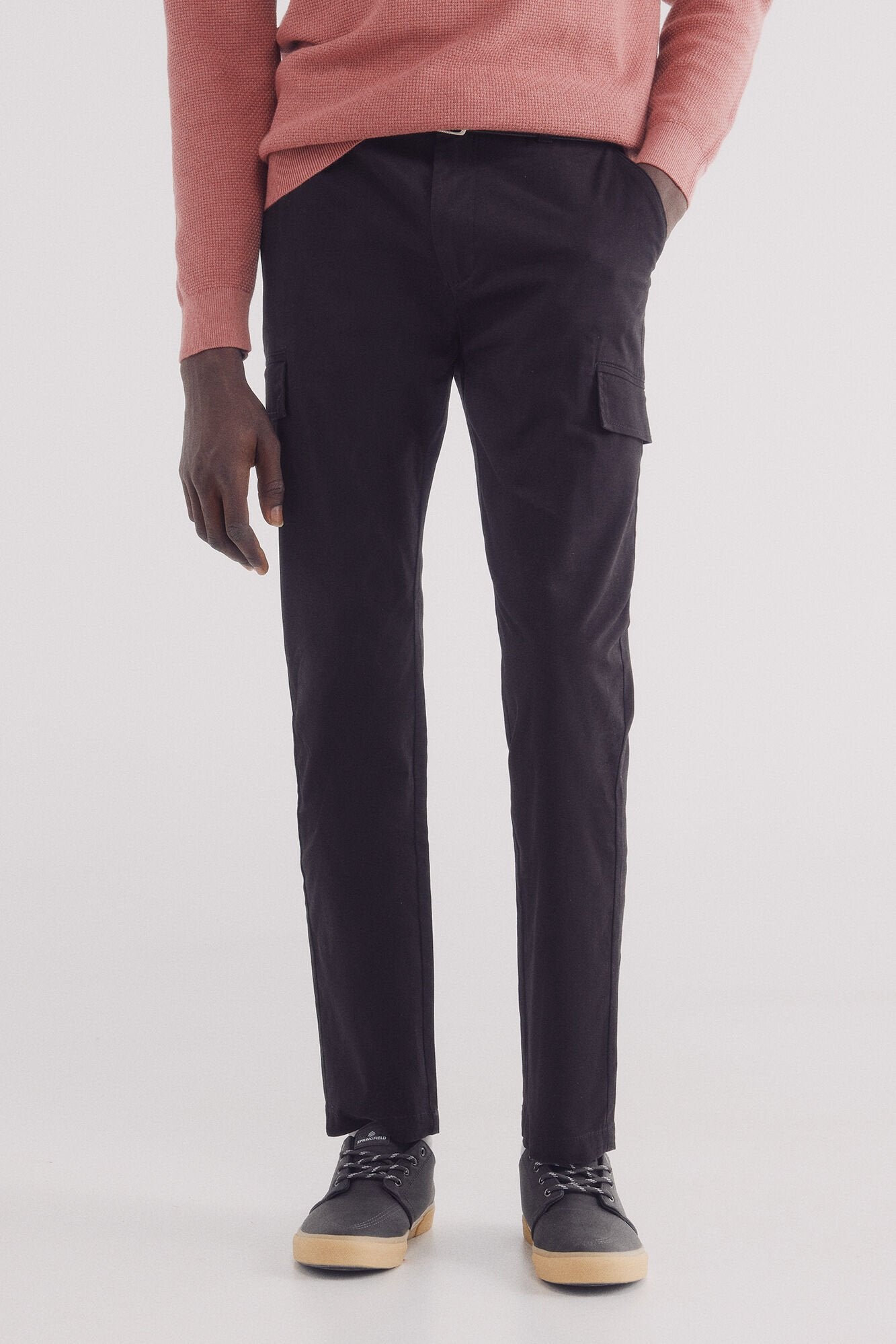 Springfield_Slim Fit Cargo Chinos_1559343_01_02