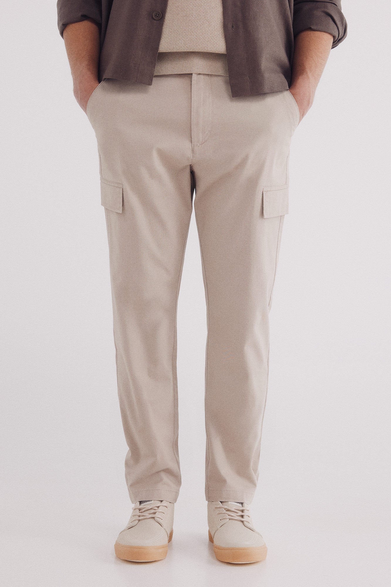 Springfield_Slim Fit Cargo Chinos_1559343_37_03