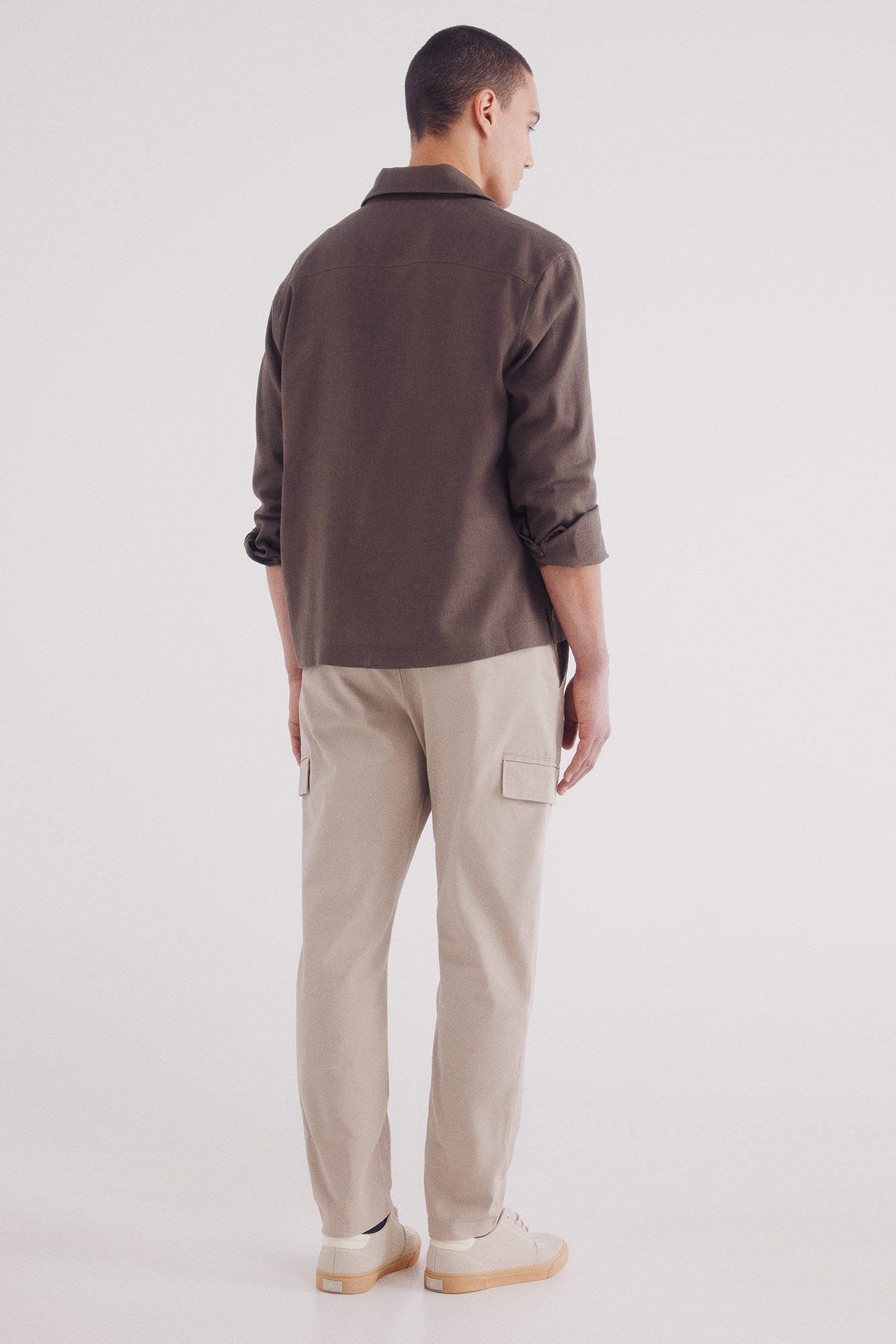 Springfield_Slim Fit Cargo Chinos_1559343_37_04