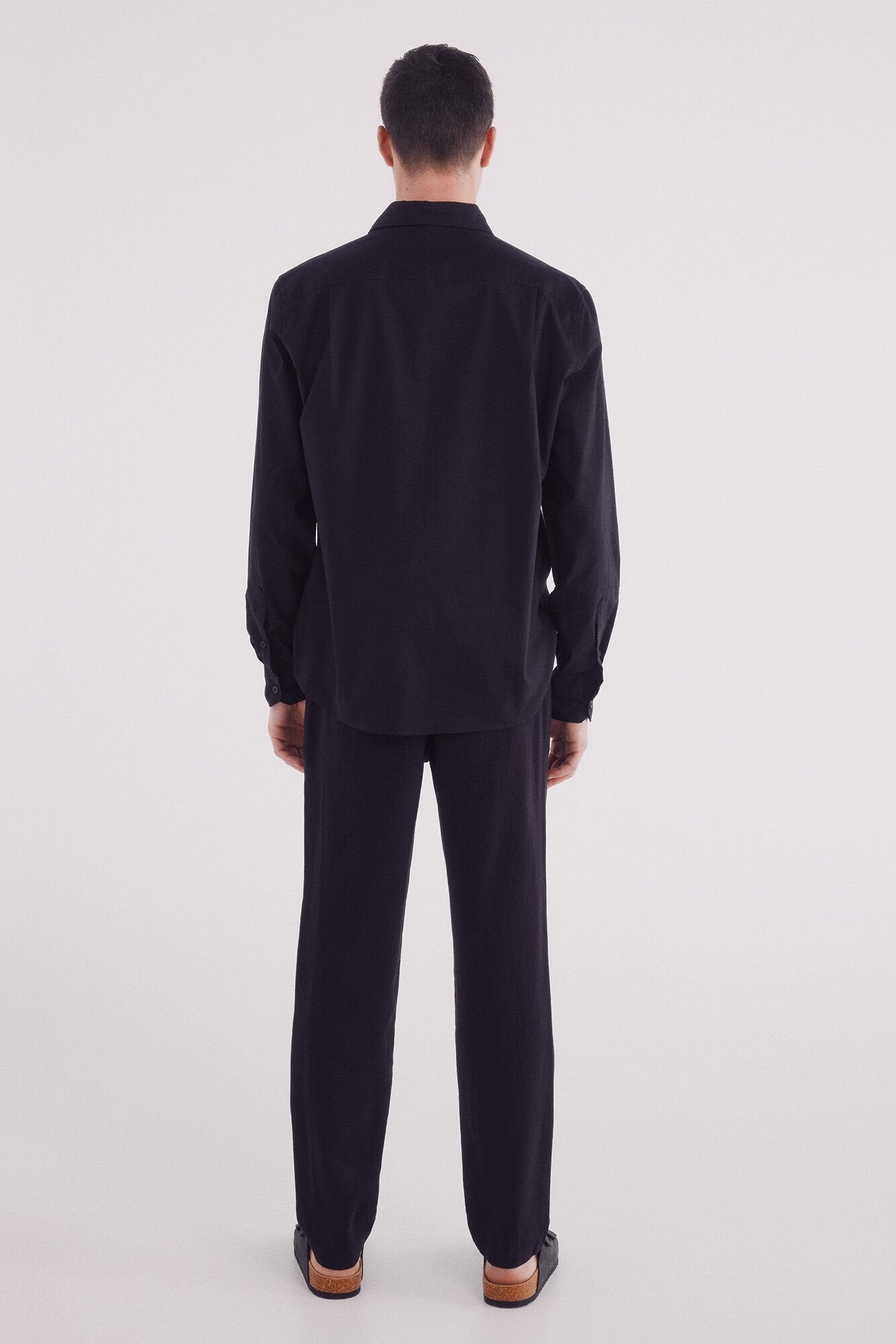 Springfield_Slim Fit Linen Chinos Trousers_1559348_01_04