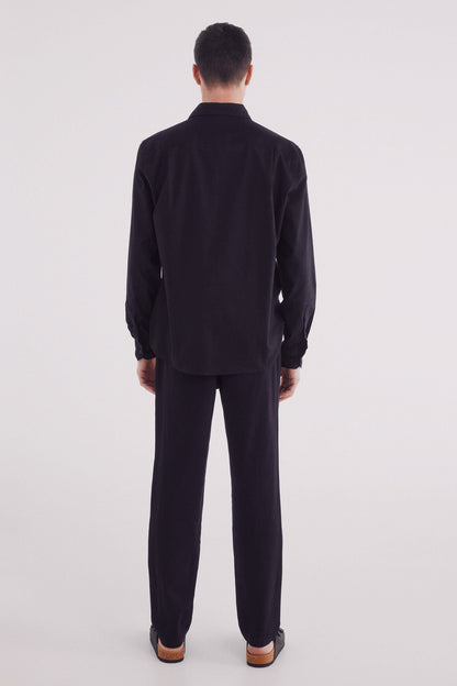 Springfield_Slim Fit Linen Chinos Trousers_1559348_01_04