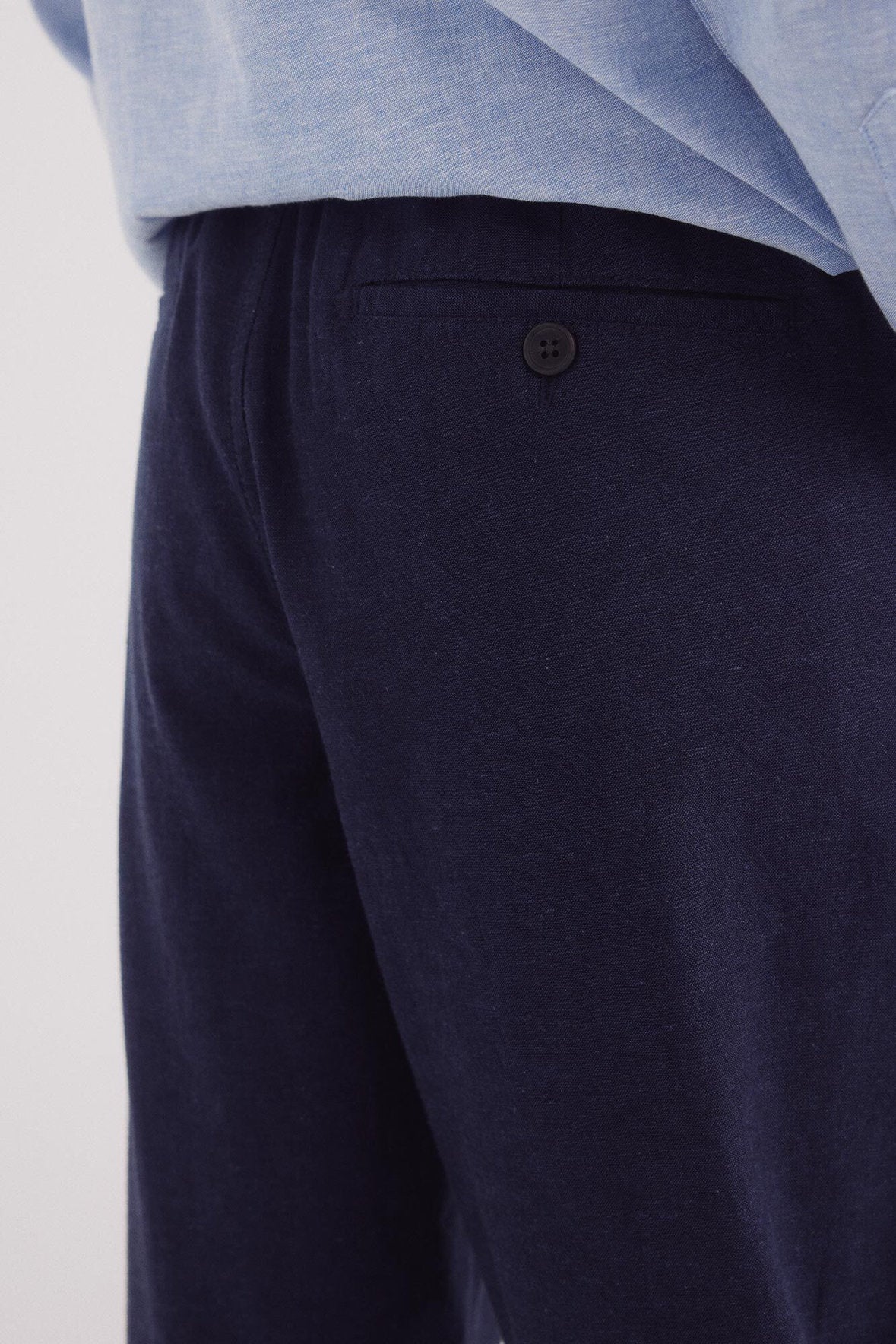 Springfield_Slim Fit Linen Chinos Trousers_1559348_12_03
