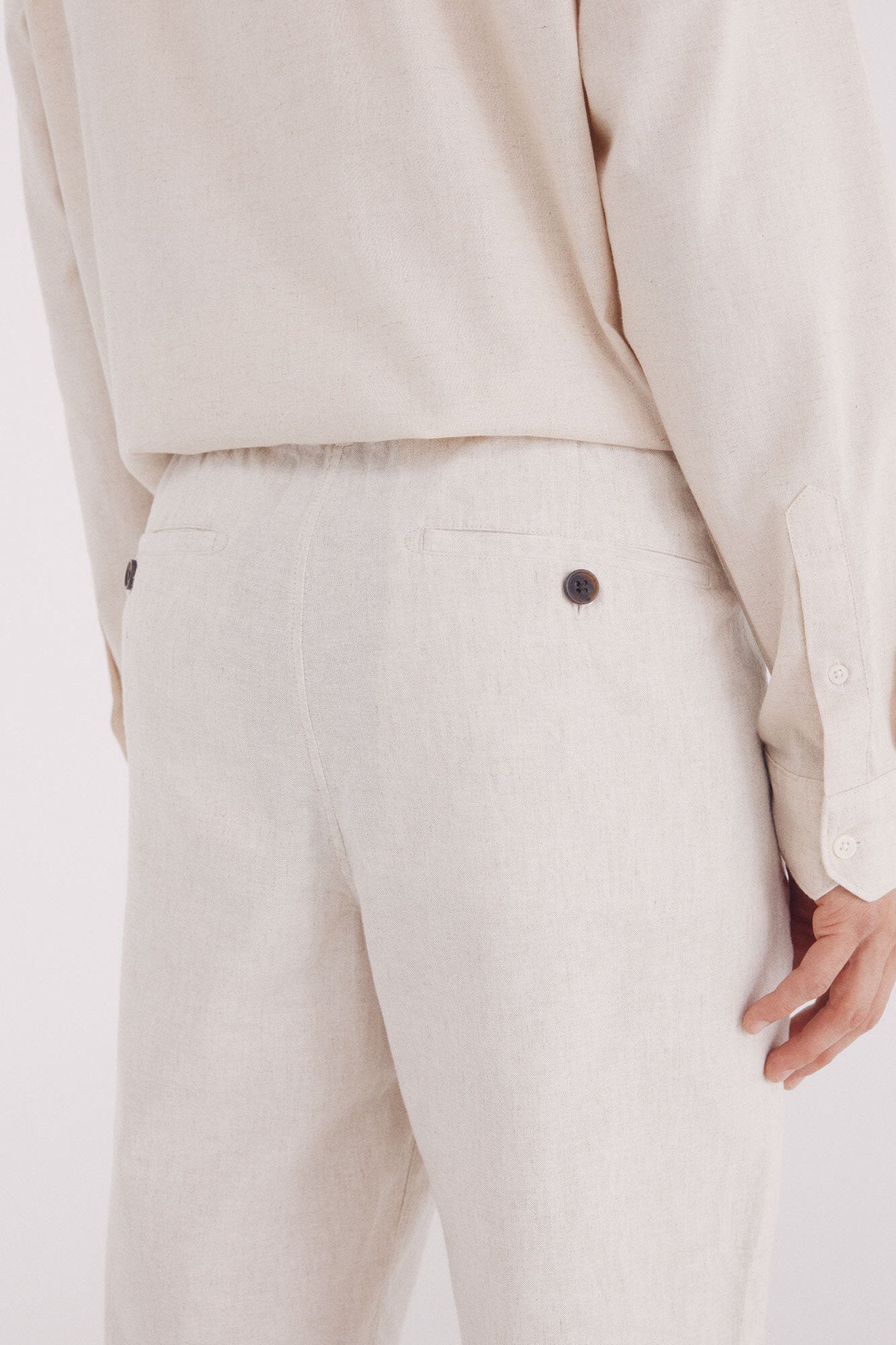 Springfield_Slim Fit Linen Chinos Trousers_1559348_97_04
