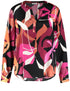 Gerry Weber_Black/Pumpkin/Azalea Aop_Blouse 1/1 Sleeve_160002-54008_1043_01