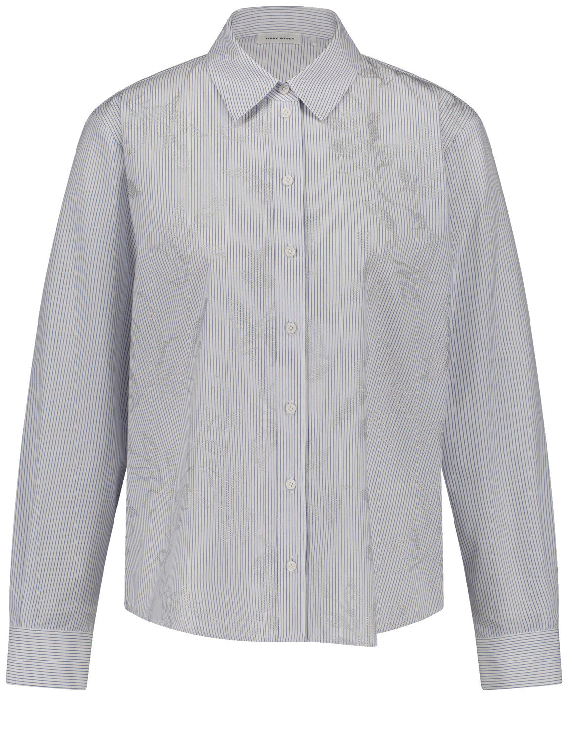 Gerry Weber_Blue/White Stripes_Blouse 1/1 Sleeve_160032-54030_8143_01