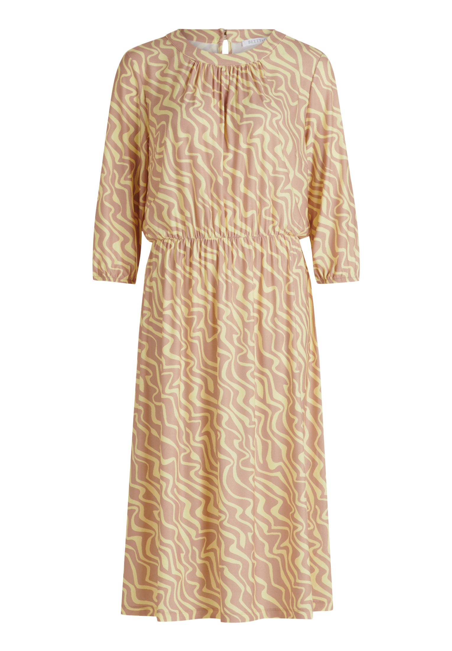 Betty Barclay_Dress Short 3/4 Sleeve_1606-3106_7822_04
