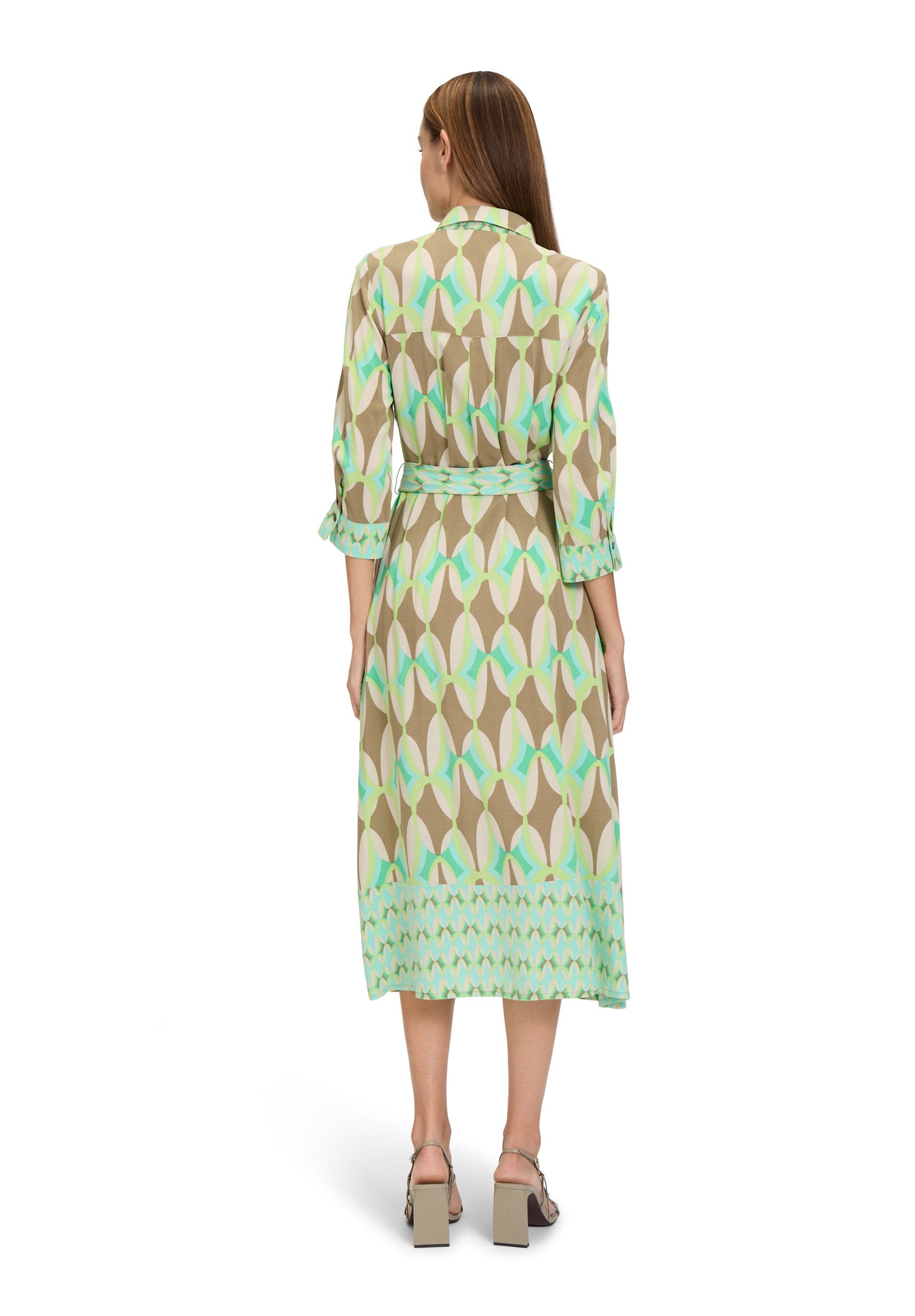 Betty Barclay_Flared Shirt Blouse Dress_1668-1124_5856_03