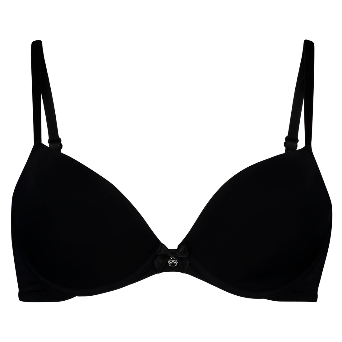 P&amp;M Plunge Push Up Bra In Different Cup Sizes_166941_Black_01