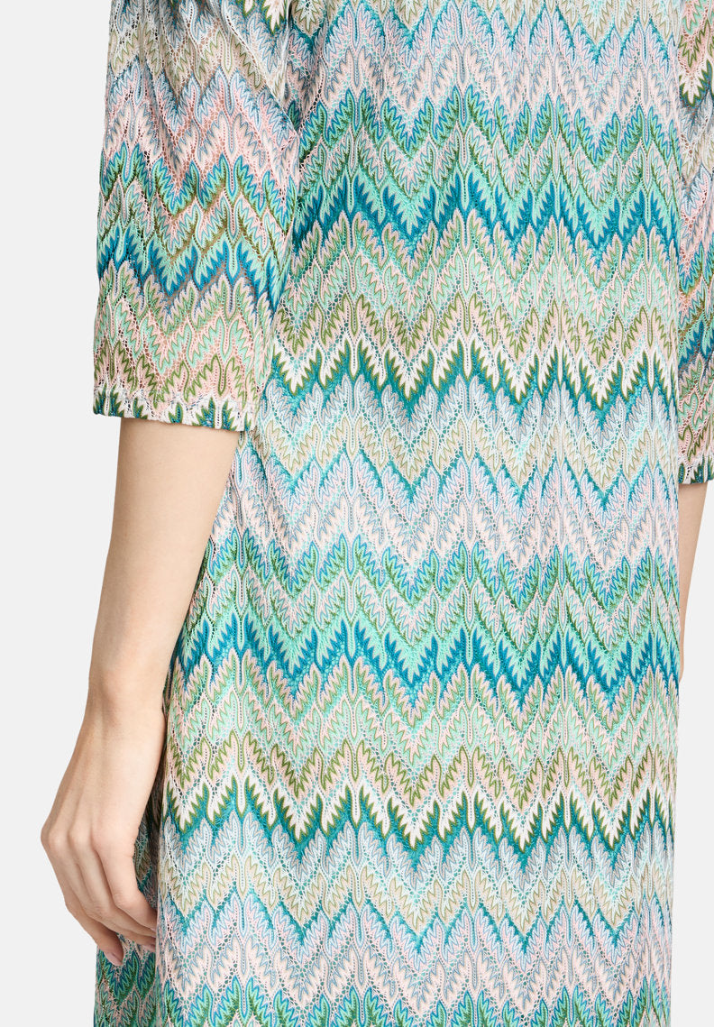 Betty Barclay_Sheath Dress with 3/4 Sleeves_1672-1115_5881_08