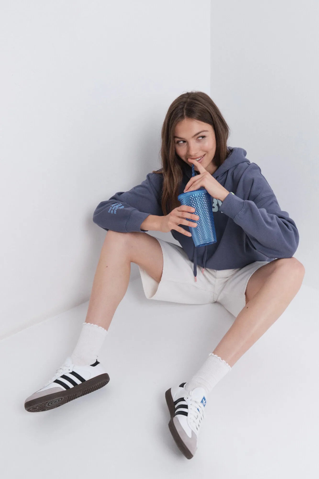 Women Secret_Medium Blue_Blue Plush Hood Sweatshirt_1692003_15_04