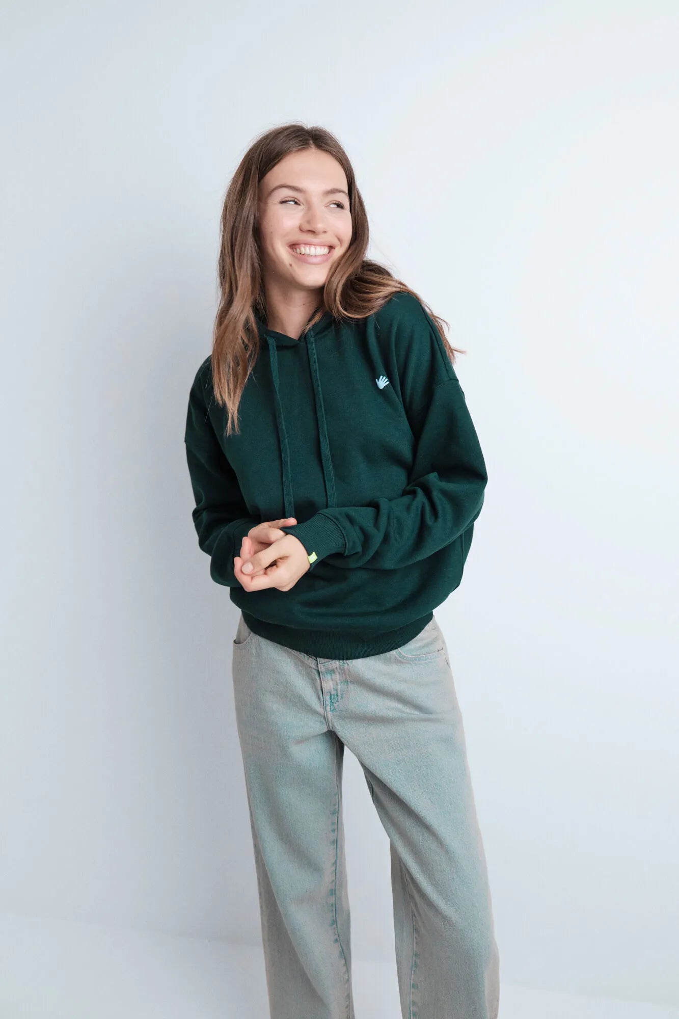 Women Secret_Bottle_Green Plush Hood Sweatshirt_1692005_20_05