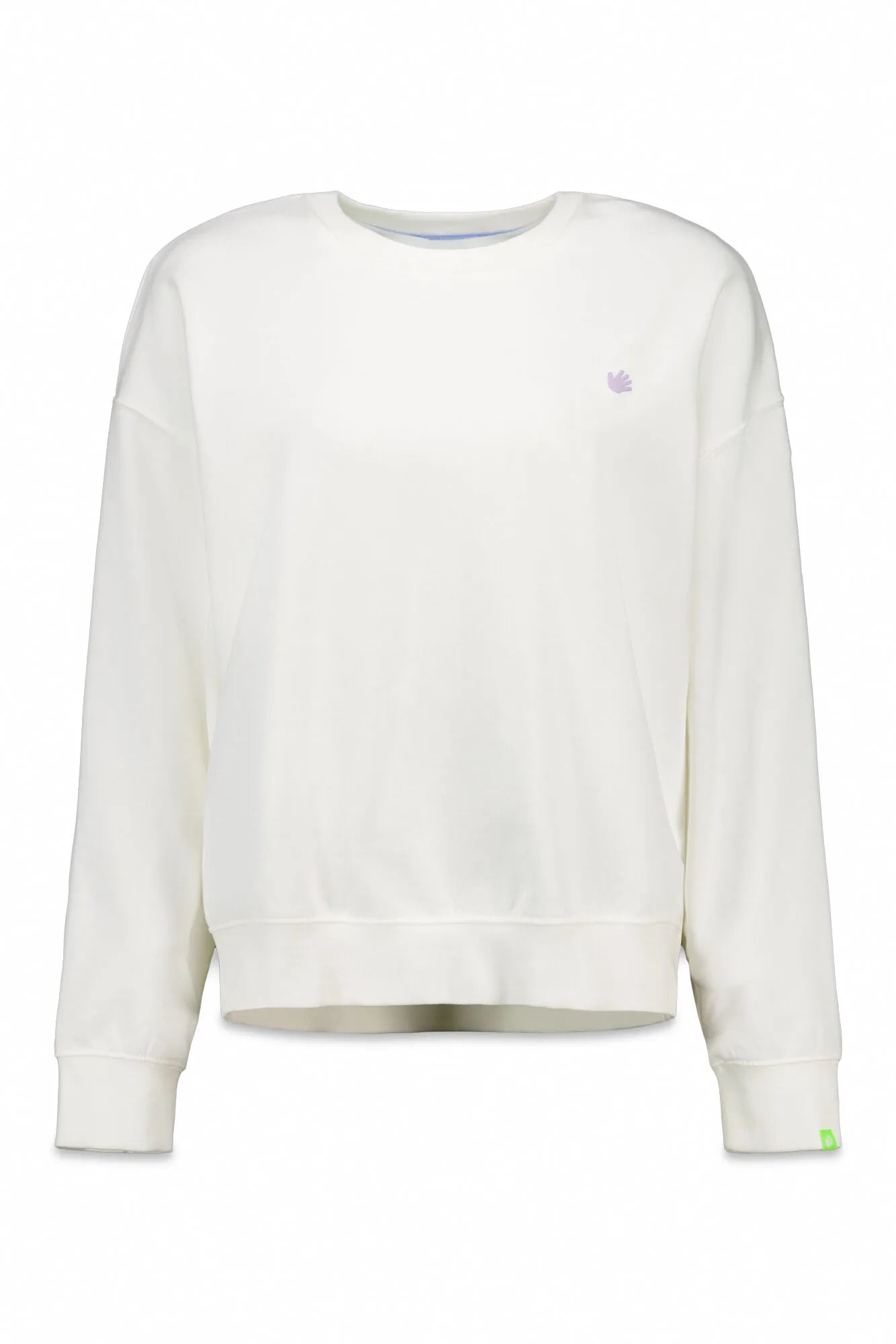 Women Secret_Ivory_White Fleece Sweatshirt with Logo_1692016_96_07
