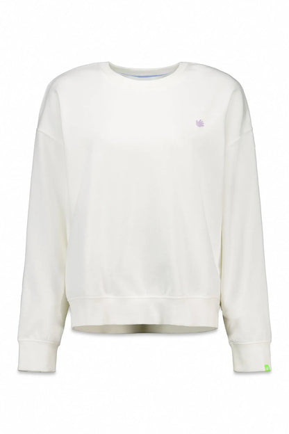 Women Secret_Ivory_White Fleece Sweatshirt with Logo_1692016_96_07