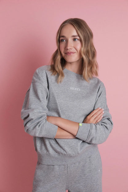 Women Secret_Medium Grey_Grey Fleece Sweatshirt with Logo_1692017_46_01