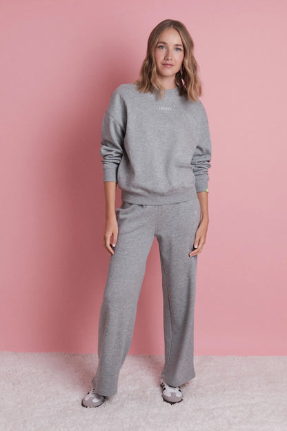 Women Secret_Medium Grey_Grey Fleece Sweatshirt with Logo_1692017_46_03