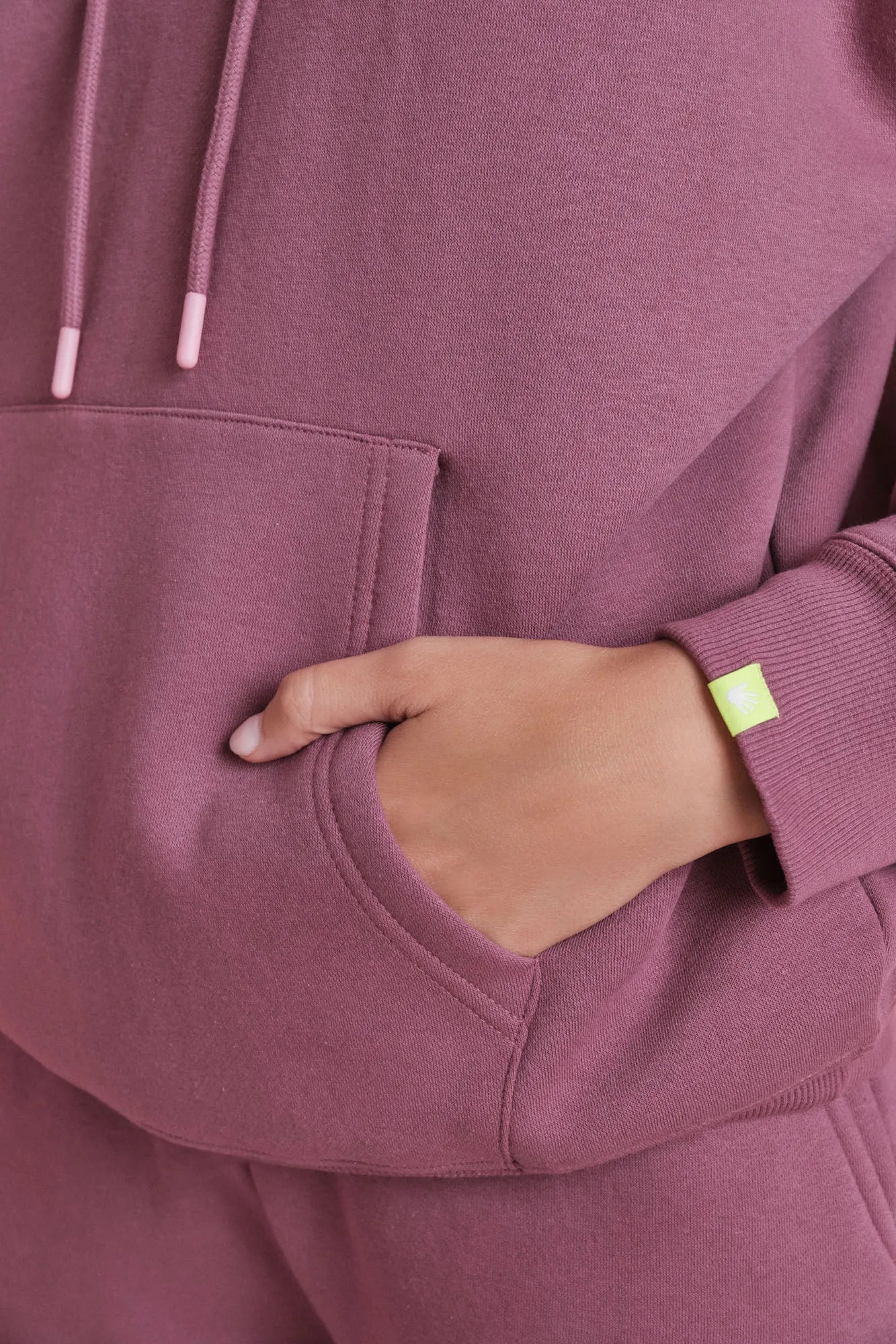 Women Secret_Pink_Pink Hood Sweatshirt with Logo_1692021_72_05