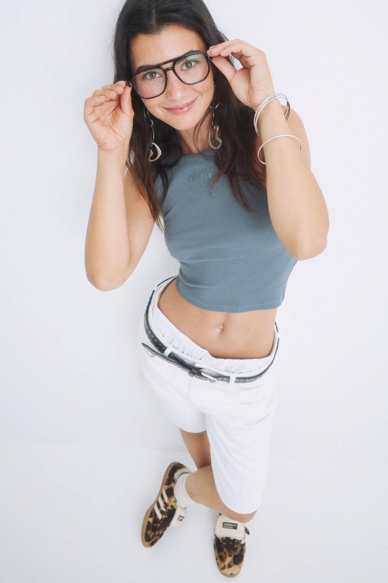 Grey Cotton Crop Top_06