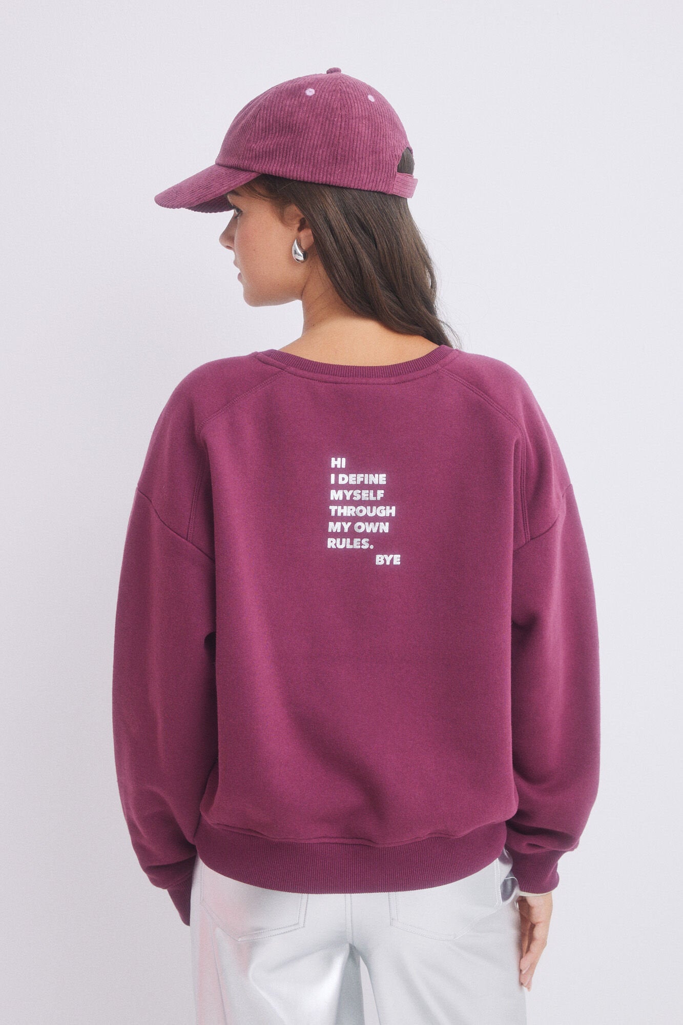 Wine Logo Plush Sweatshirt_06