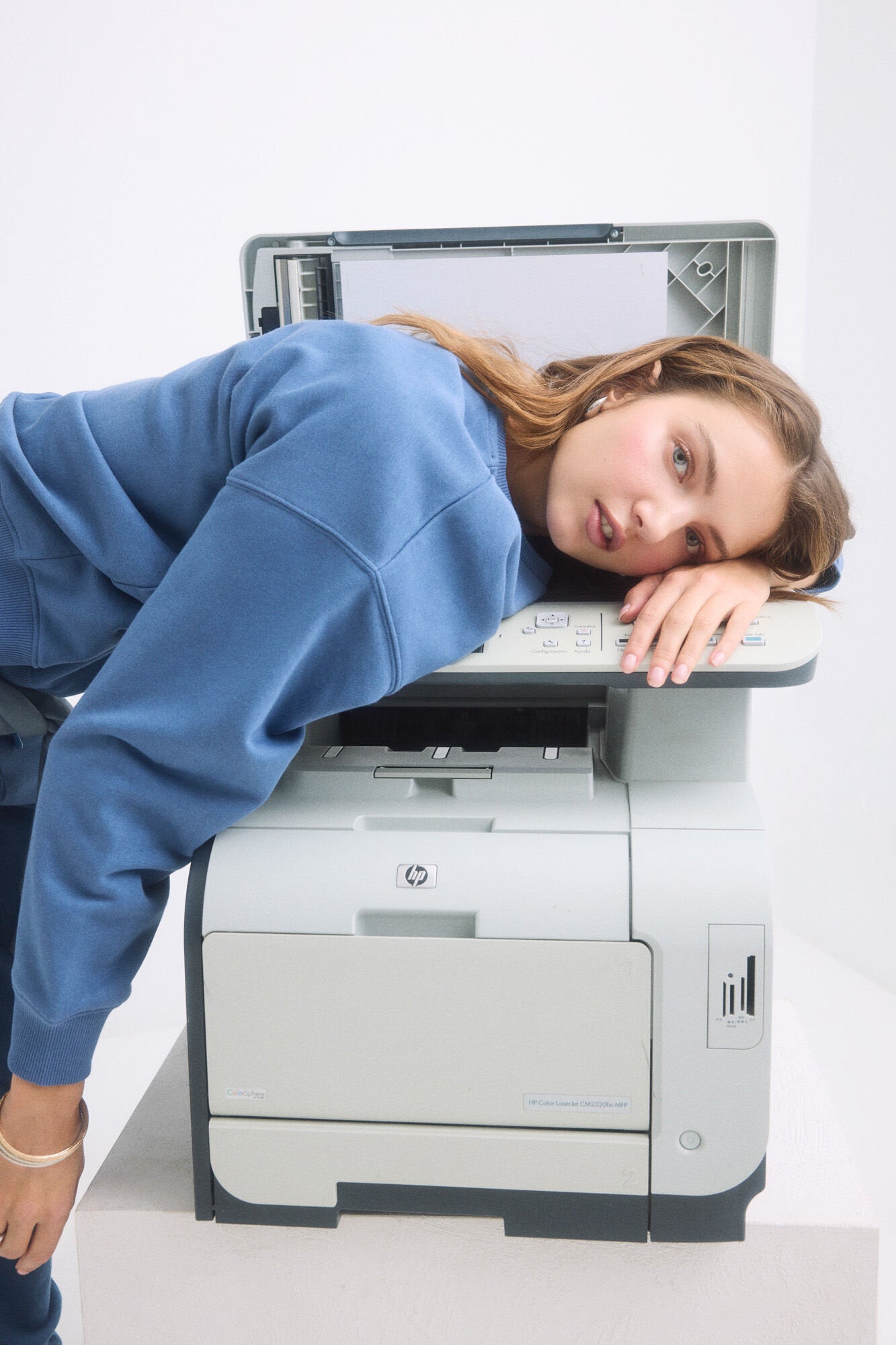 Women Secret_Blue Cotton Fleece Sweatshirt_1699118_17_08