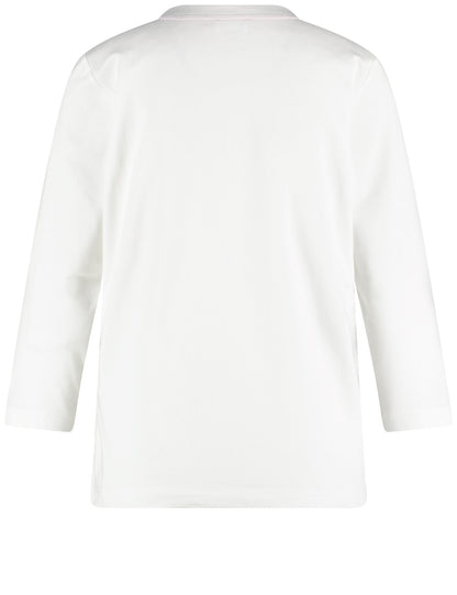 Gerry Weber_Offwhite/Flowers Placement_T-Shirt 3/4 Sleeve_170068-56003_9206_02