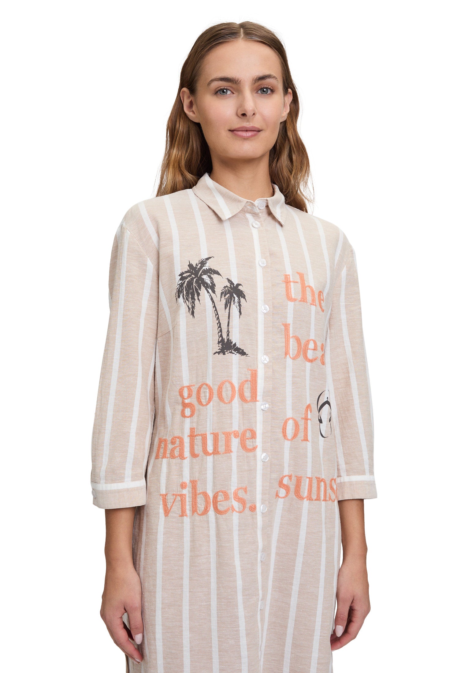 Betty Barclay_Dress Short 3/4 Sleeve_1727-1266_7817_06