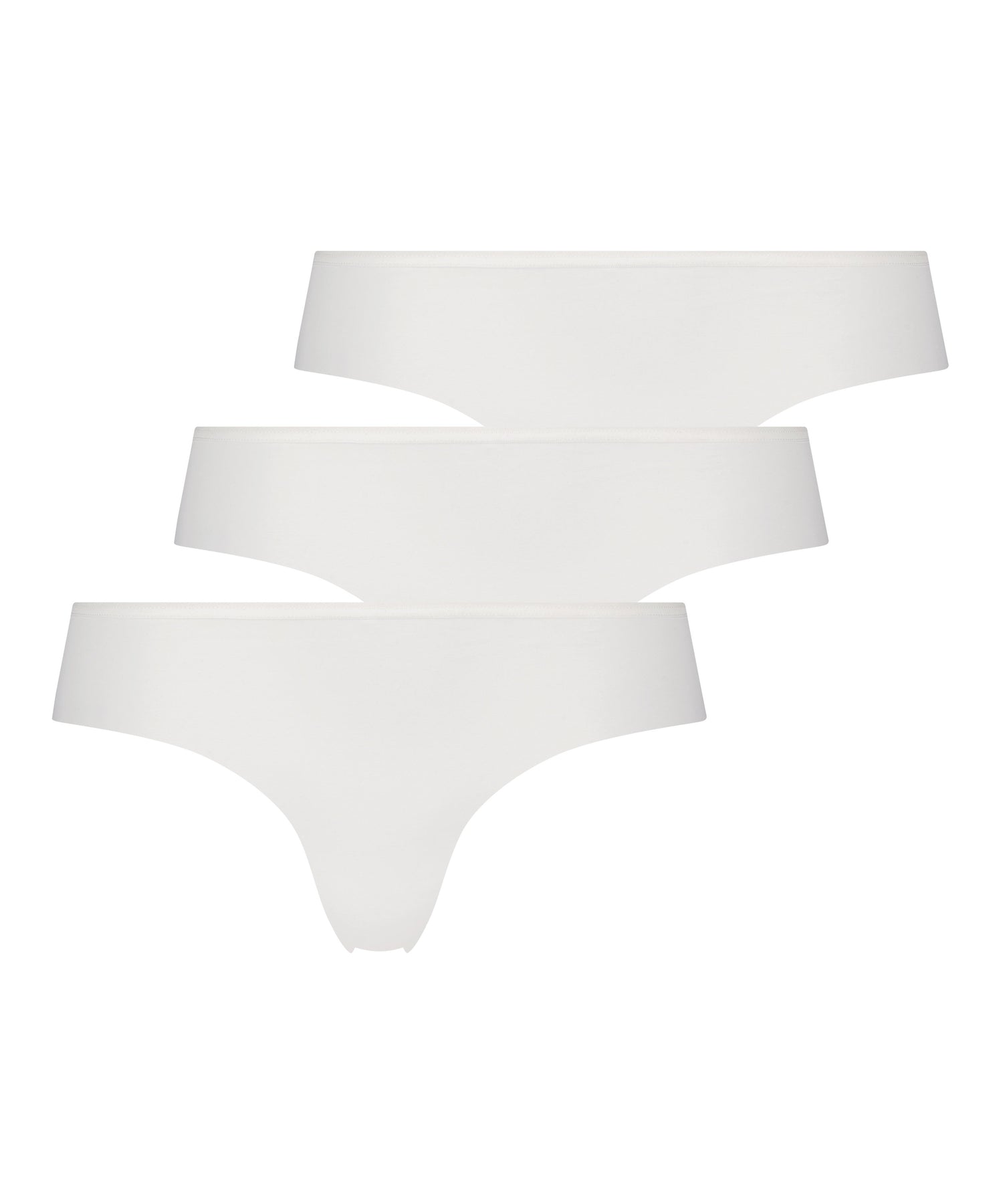 Invisible Lace Back Brasilian 3 Pack_172717_White_01