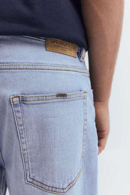 Springfield_Light_Blue_Light Wash Straight Fit Jeans_1752033_16_05