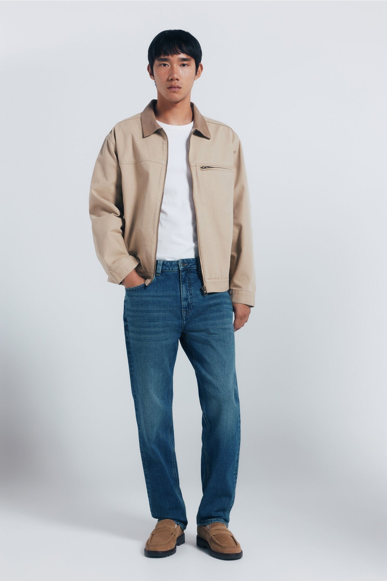 Springfield_Turquoise_Dark Wash Overdyed Straight Fit Jeans_1752034_87_01