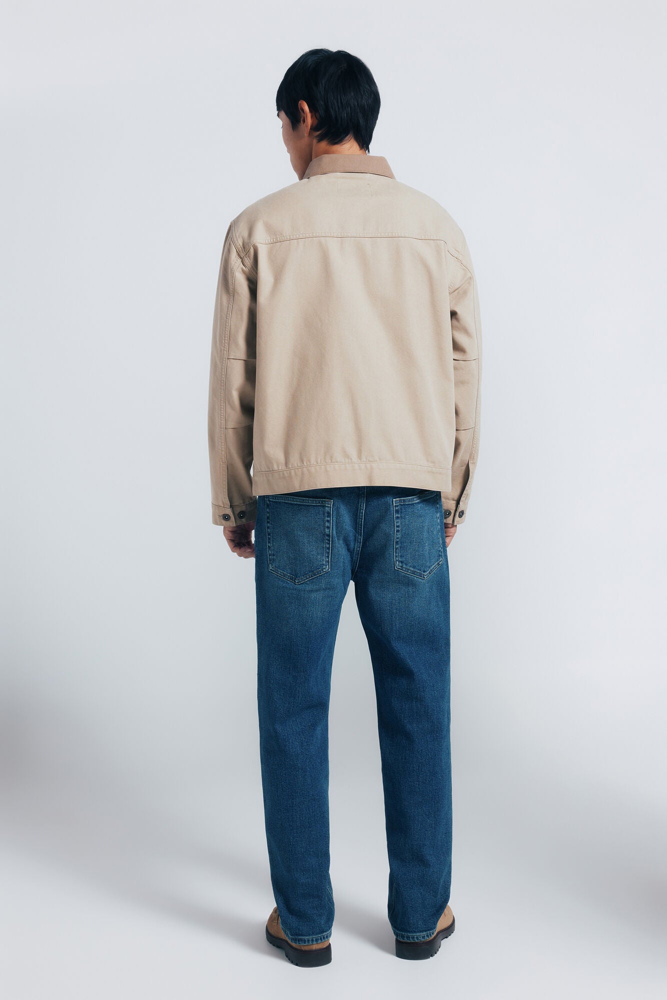 Springfield_Turquoise_Dark Wash Overdyed Straight Fit Jeans_1752034_87_05