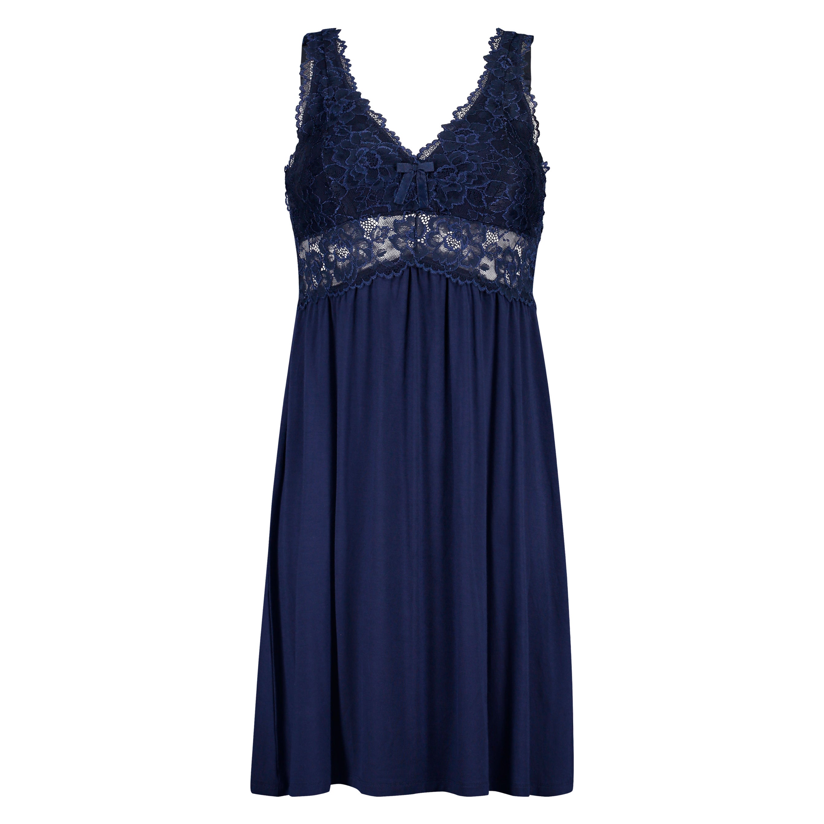 Nora Lace Nightgown_175239_Peacoat_04