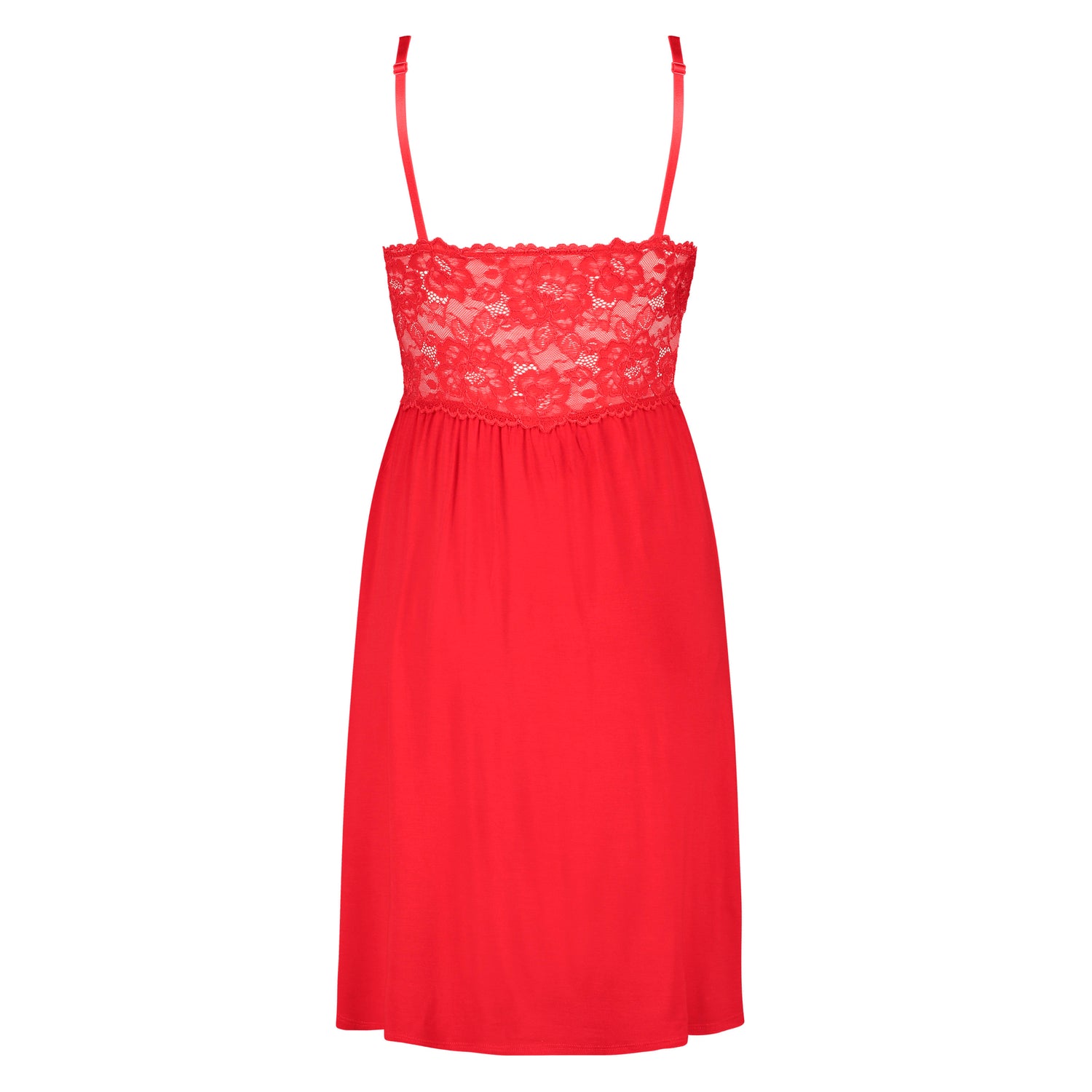 Nora Lace Nightgown_175248_Tango Red_05